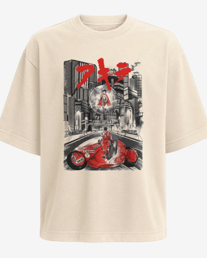 Polera Oversize Beige de Akira 2