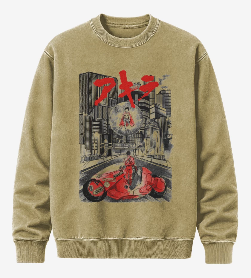 Poleron Polo Acid Wash Beige de Akira 2