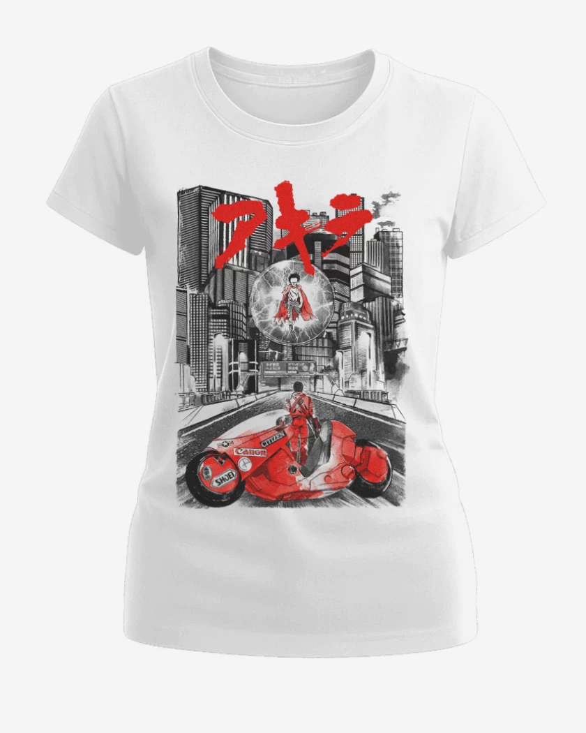 Polera de Mujer Blanco de Akira 2