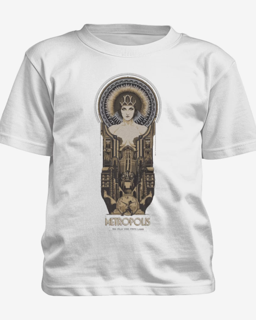 Polera de niño Blanco de Metropolis
