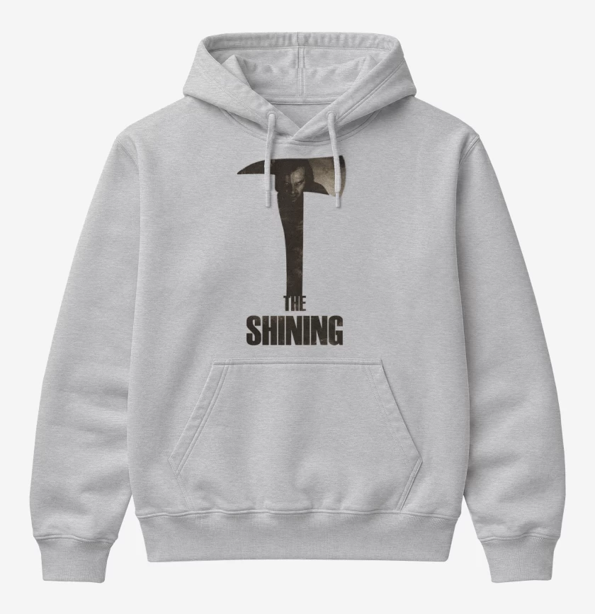 Poleron Canguro básico Gris Melange de The shining