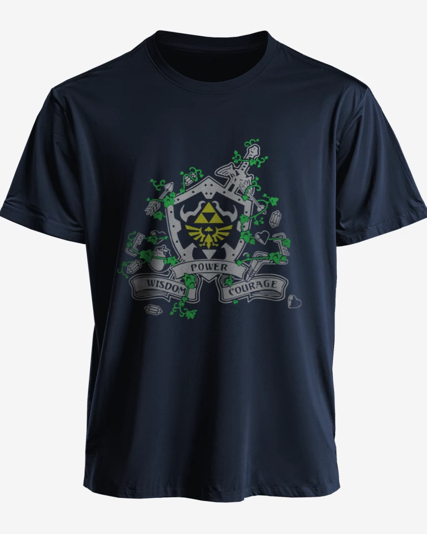 Polera Zelda - Power Wisdom Courage