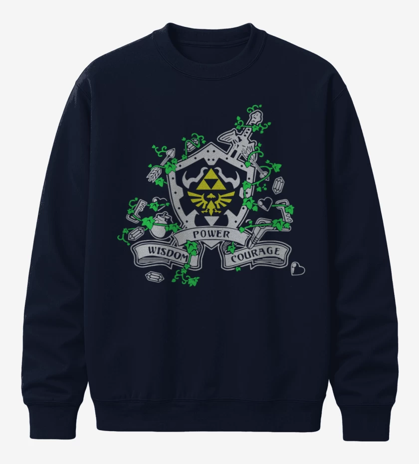 Poleron polo Zelda - Power Wisdom Courage