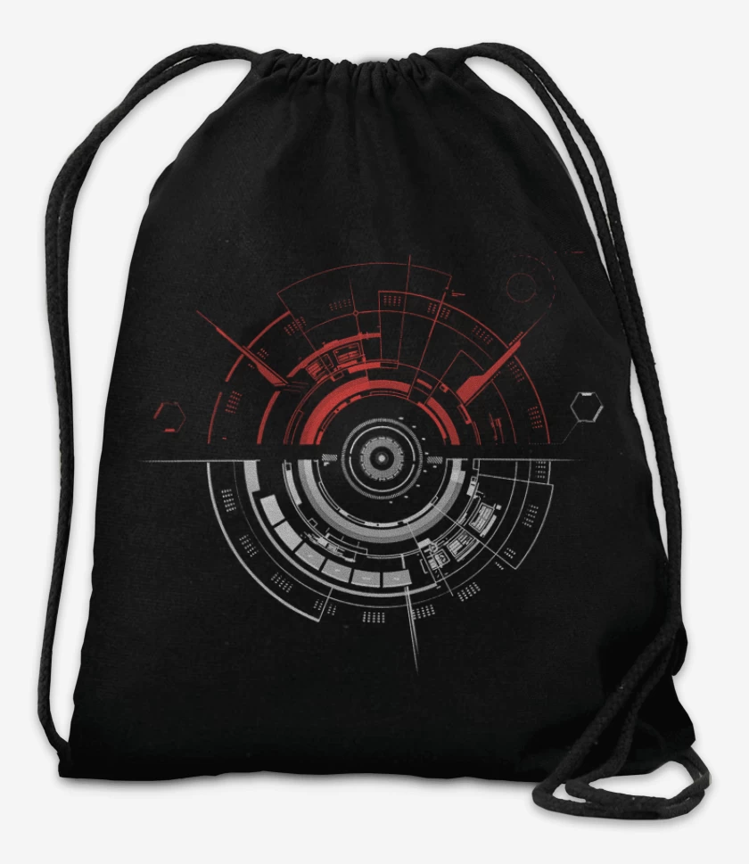 Mochila Negro de Pokebolita