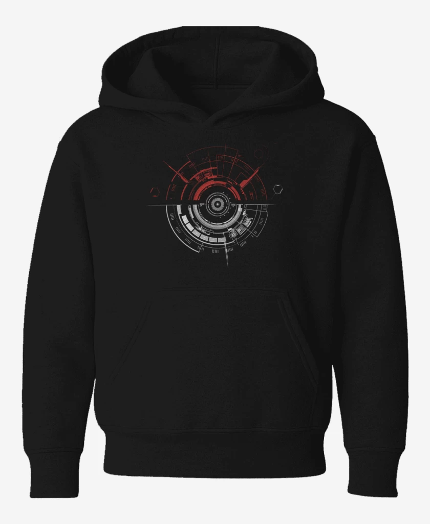 Poleron de niño Negro de Pokebolita