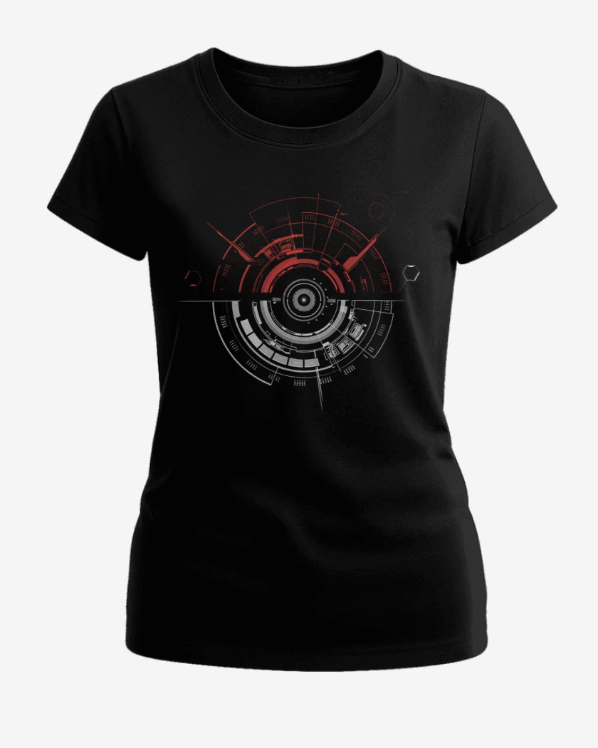 Polera de Mujer Negro de Pokebolita