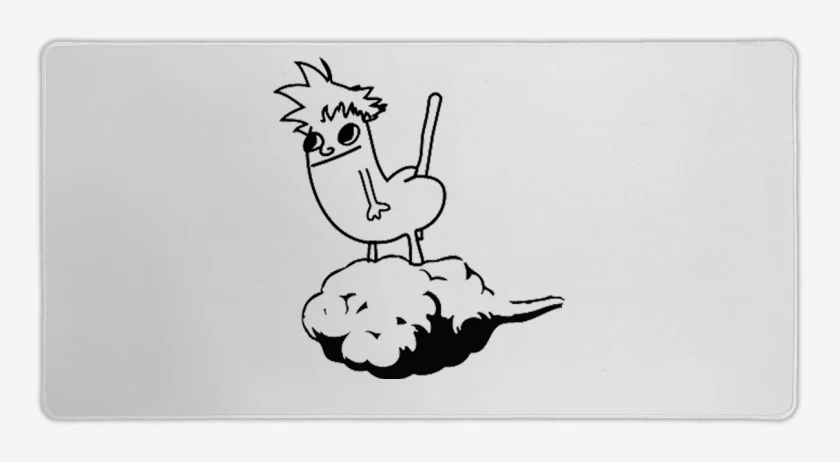 Mouse pad Gamer Dragon butt
