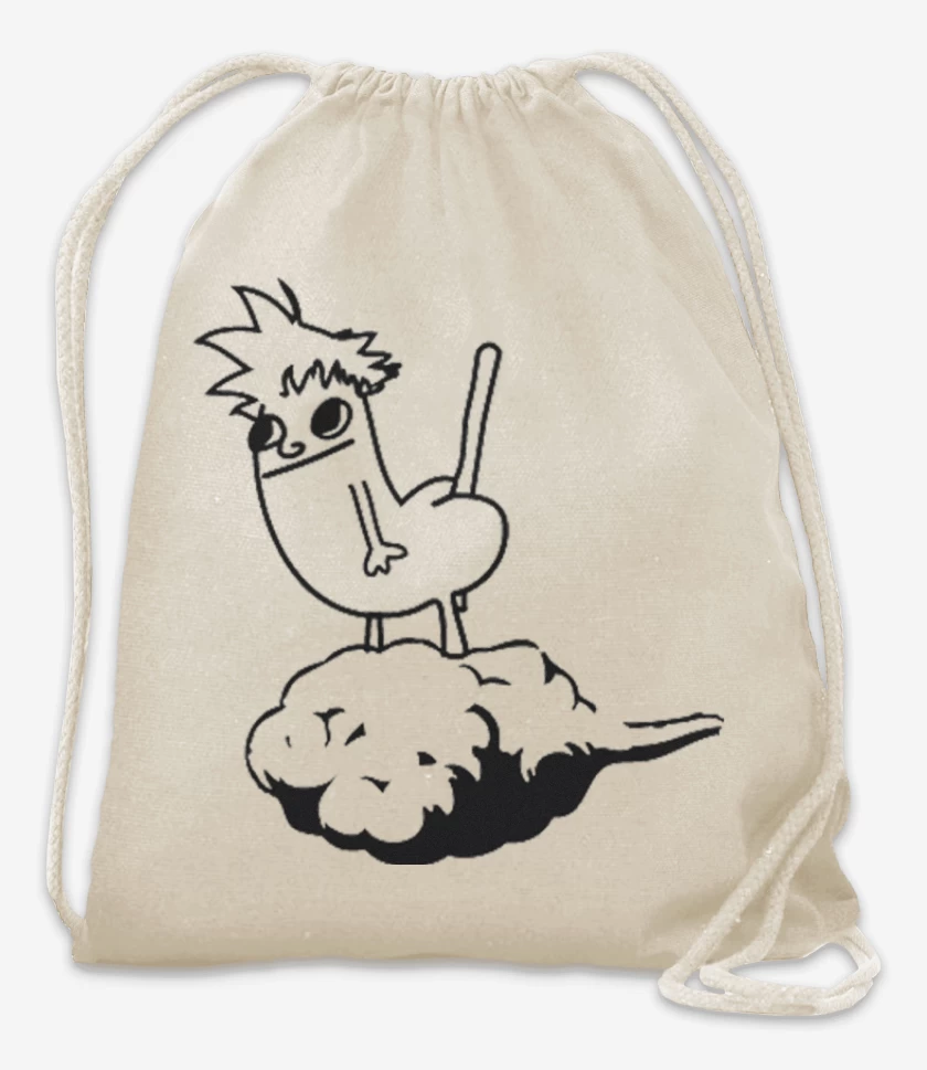 Mochila Blanco de Dragon butt