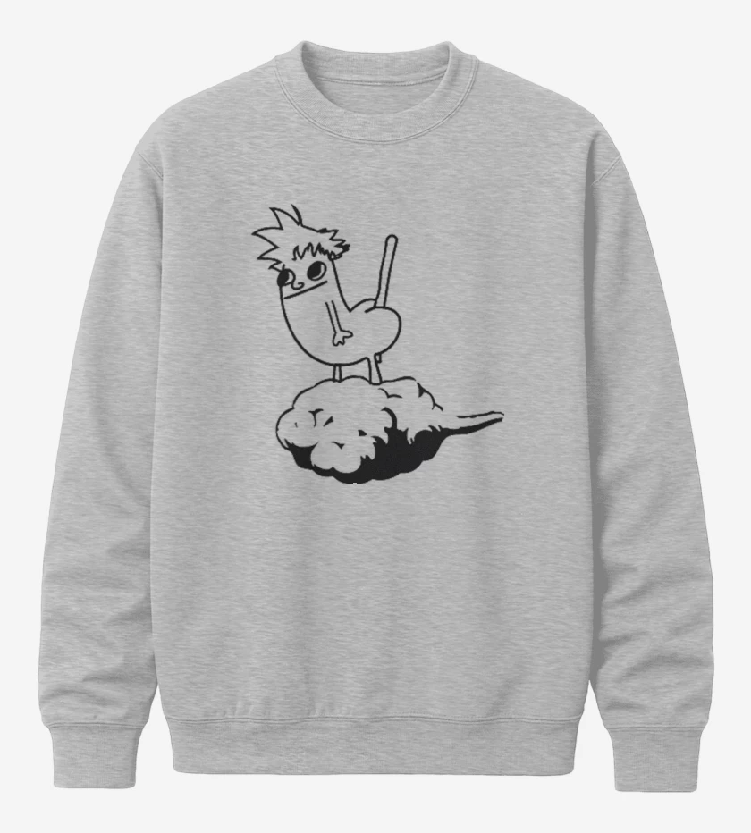 Poleron polo Gris Melange de Dragon butt