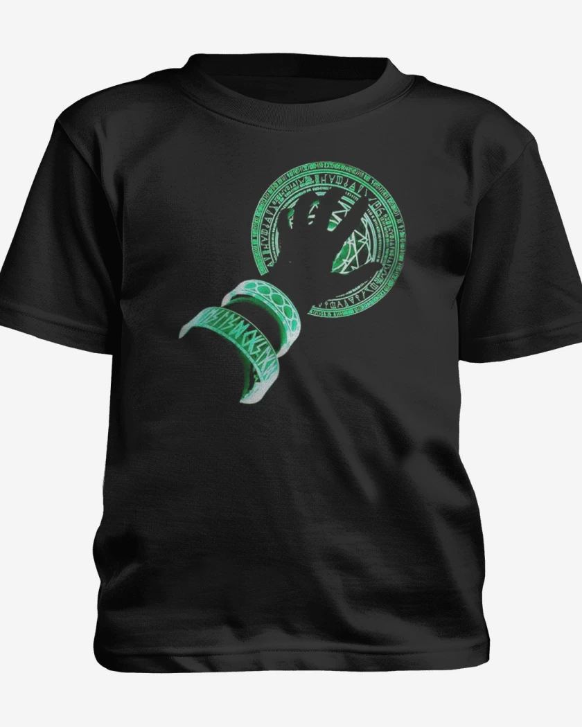 Polera de niño Negro de Dr.strange agamotto
