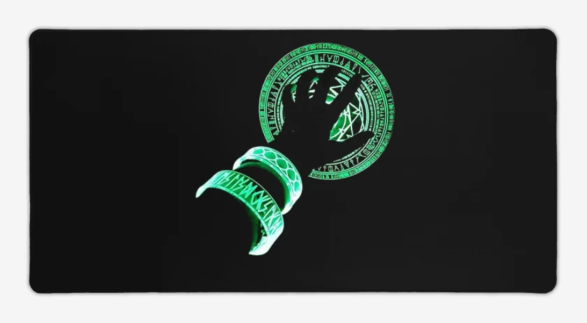 Mouse pad Gamer Negro de Dr.strange agamotto