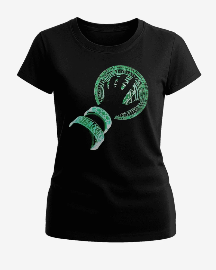 Polera de Mujer Negro de Dr.strange agamotto