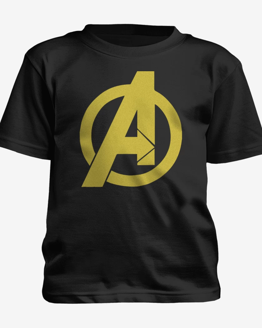 Polera de niño Blanco de Avengers Symbol
