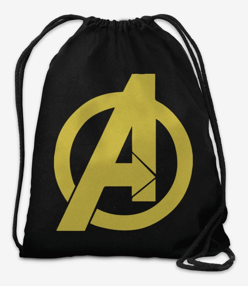 Mochila Negro de Avengers Symbol