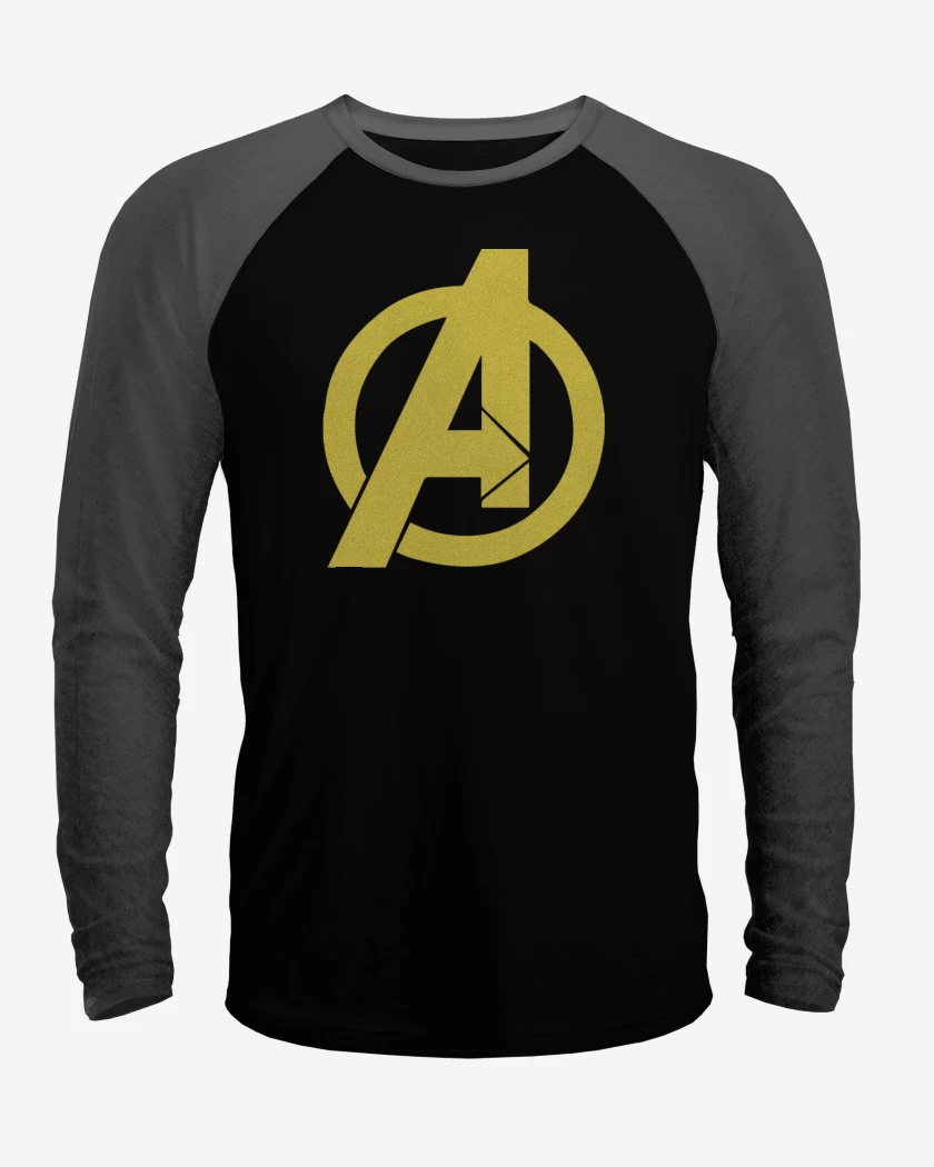 Polera Raglan Avengers Symbol