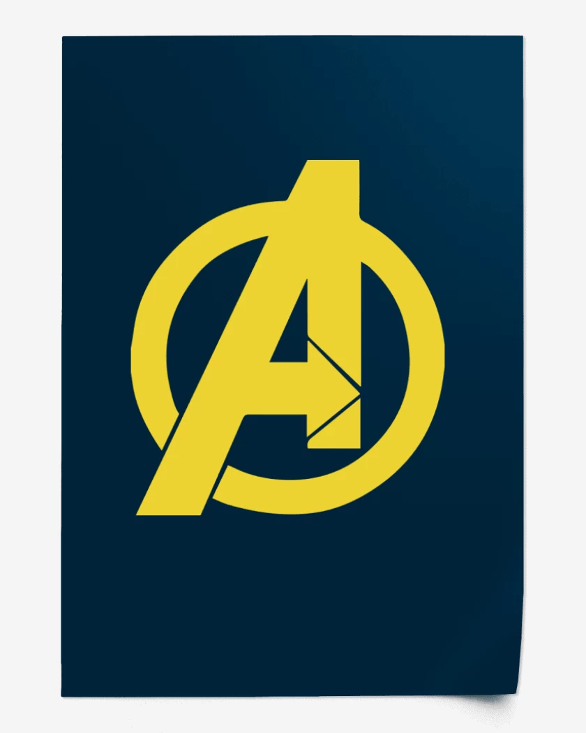 Print Avengers Symbol