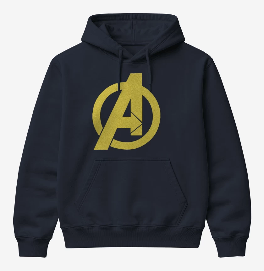 Poleron Canguro básico Avengers Symbol