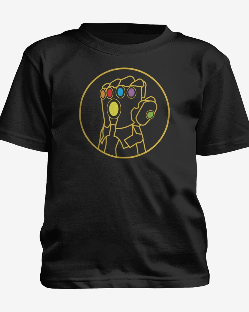 Polera de niño Negro de Guantelete