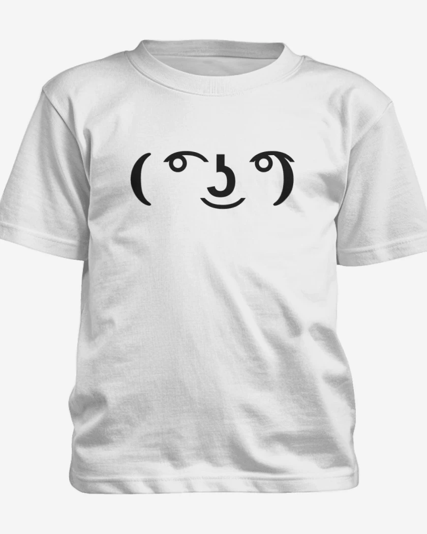 Polera de niño Blanco de Lenny face