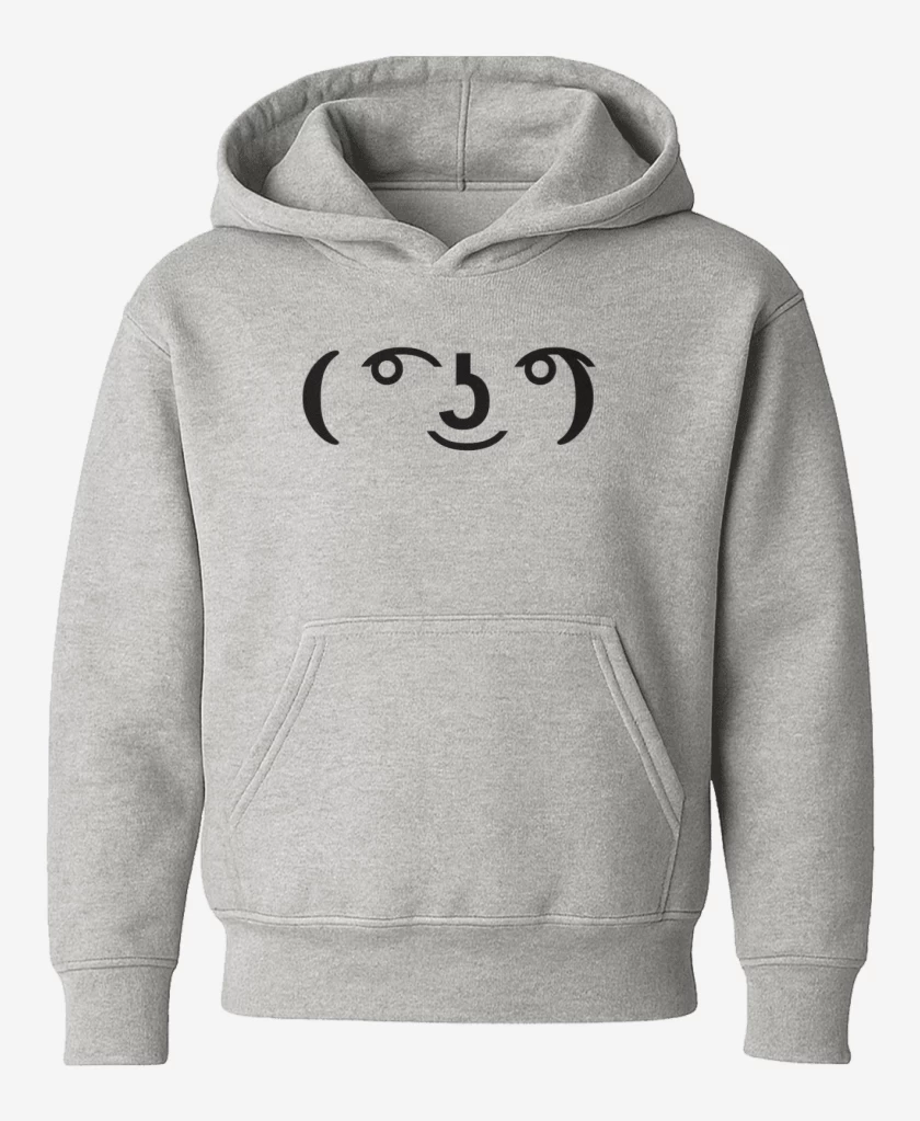 Poleron de niño Gris Melange de Lenny face