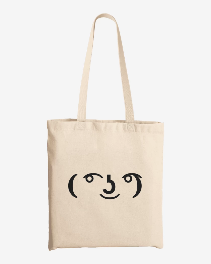 Totebag Lenny face