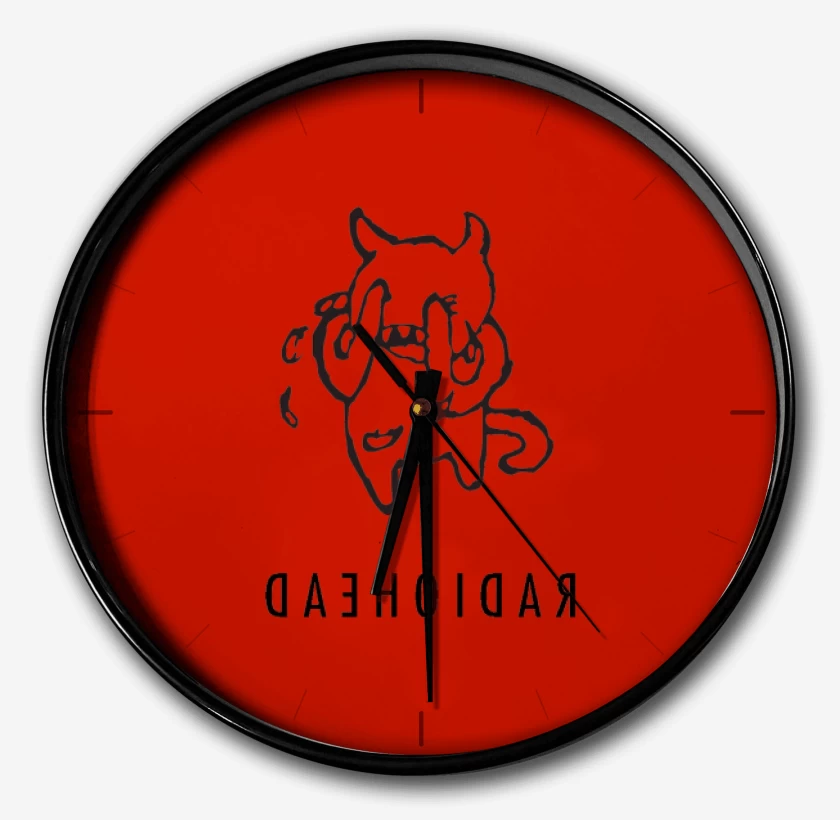 Reloj Rojo de radiohead devil