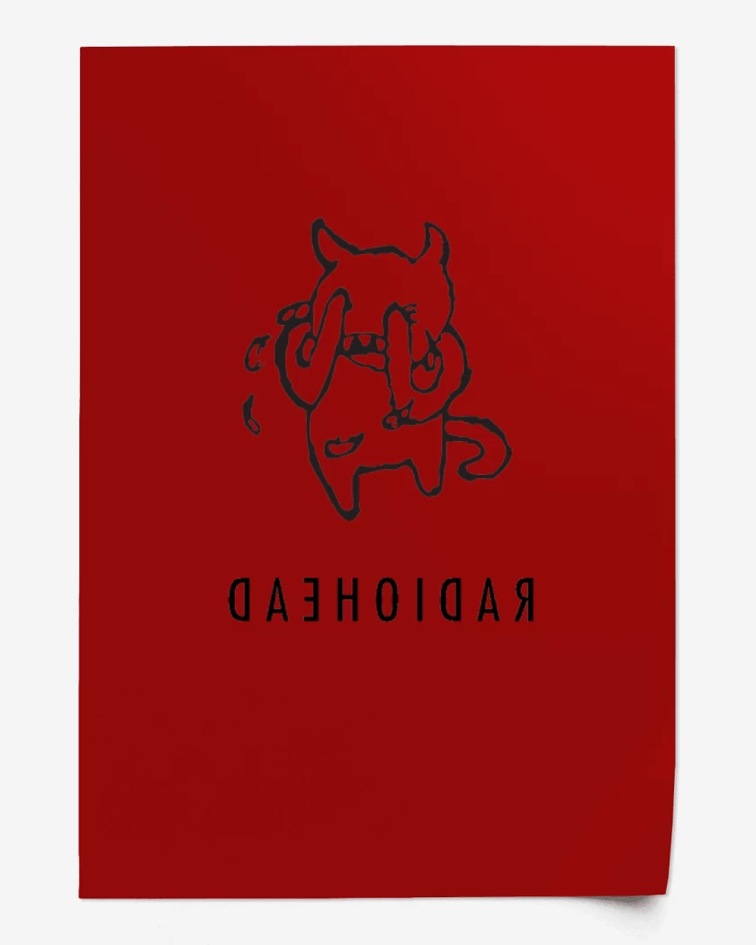 Print radiohead devil