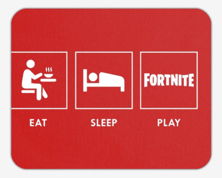 Mousepad play fortnite