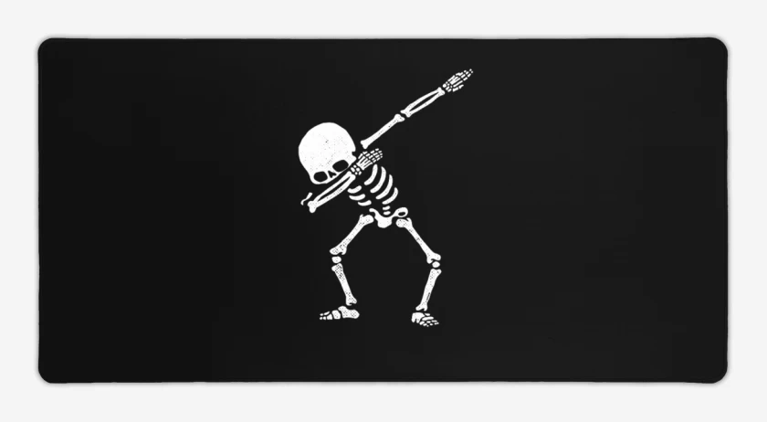 Mouse pad Gamer Dab skull