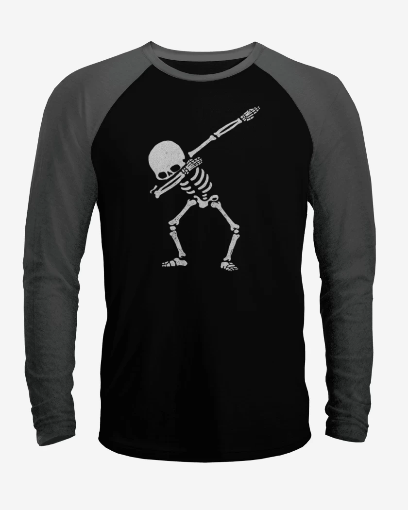 Polera Raglan Dab skull