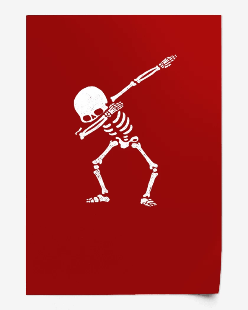 Print Dab skull