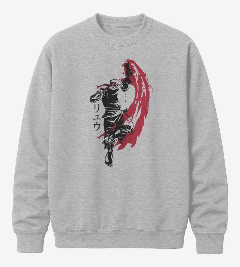 Poleron polo Ryu - Shoryuken