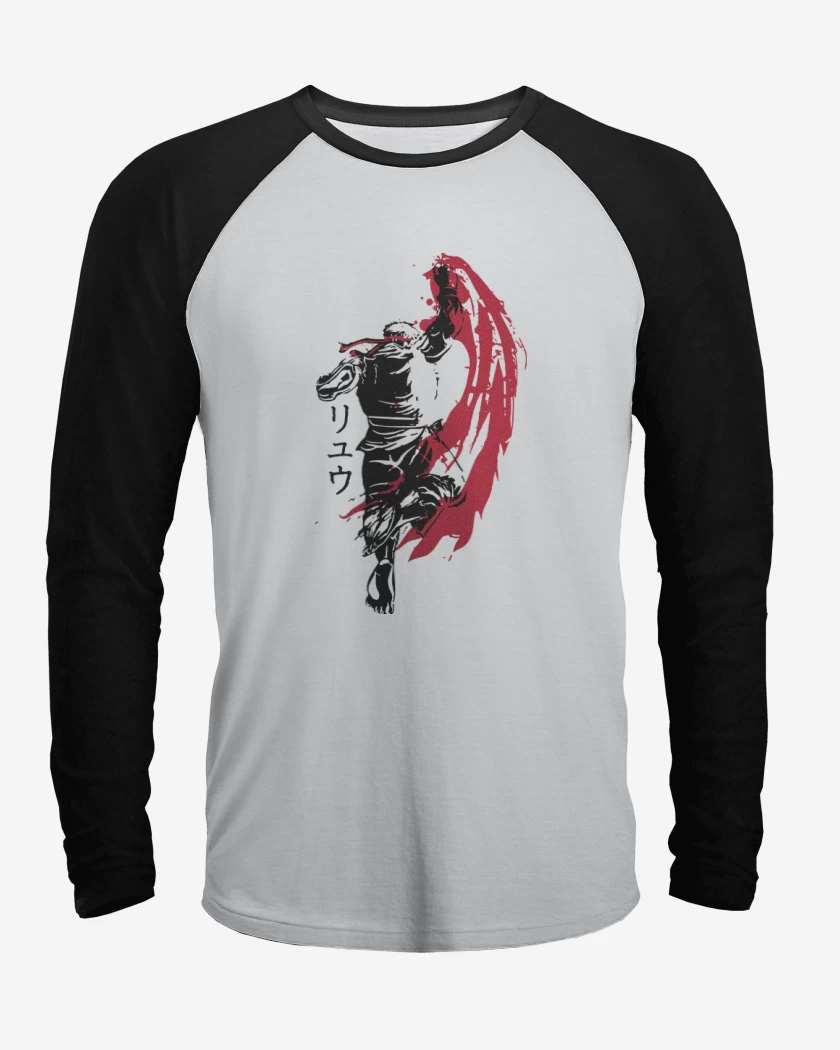 Polera Raglan Ryu - Shoryuken