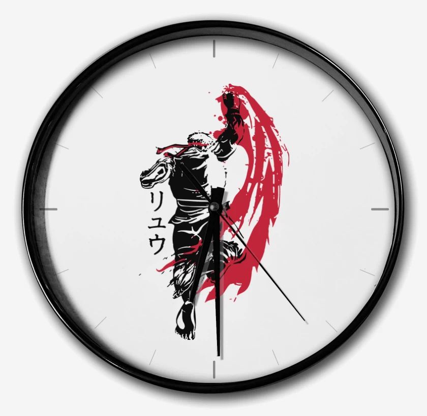 Reloj Blanco de Ryu - Shoryuken
