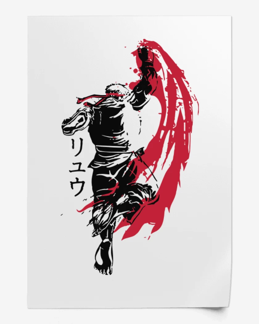Print Ryu - Shoryuken