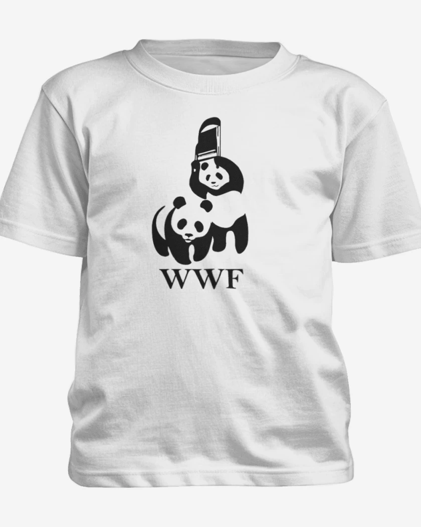 Polera de niño Blanco de wwf panda