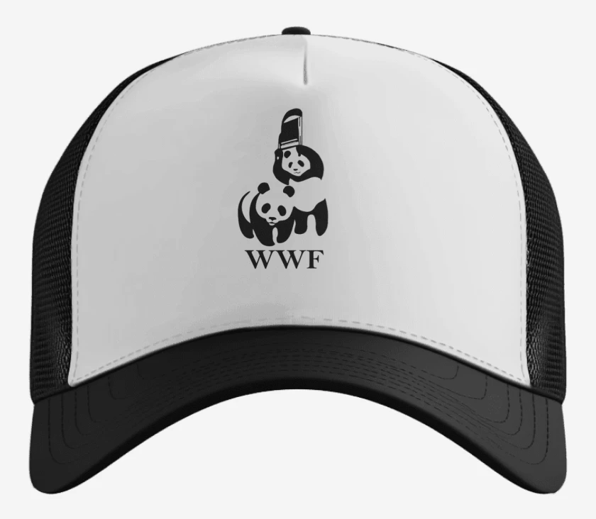 Gorro wwf panda