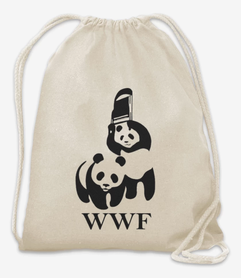 Mochila wwf panda
