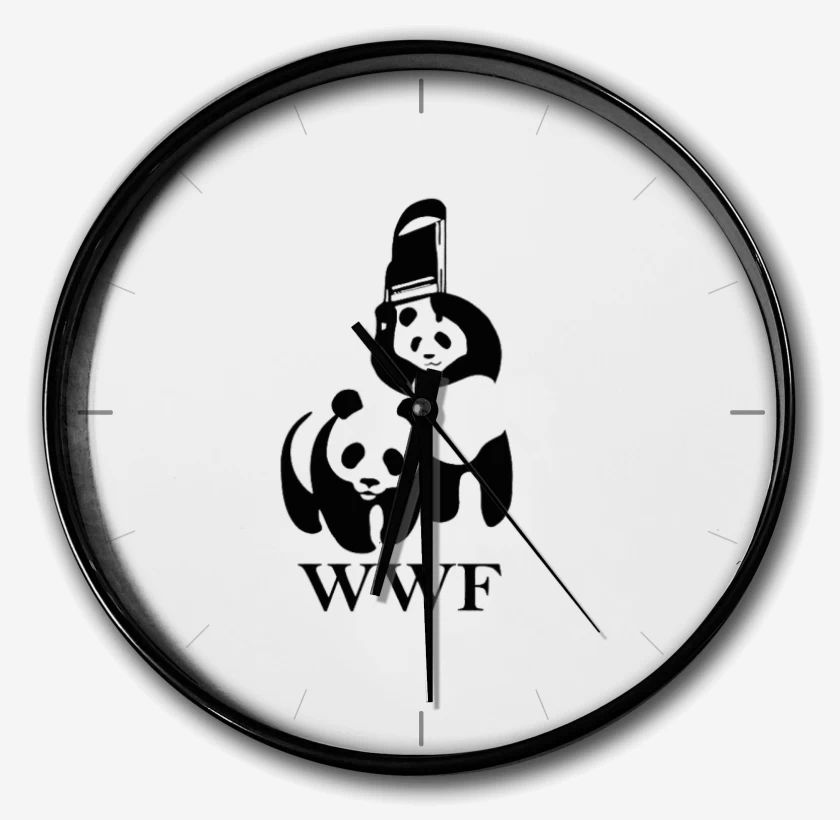 Reloj Blanco de wwf panda