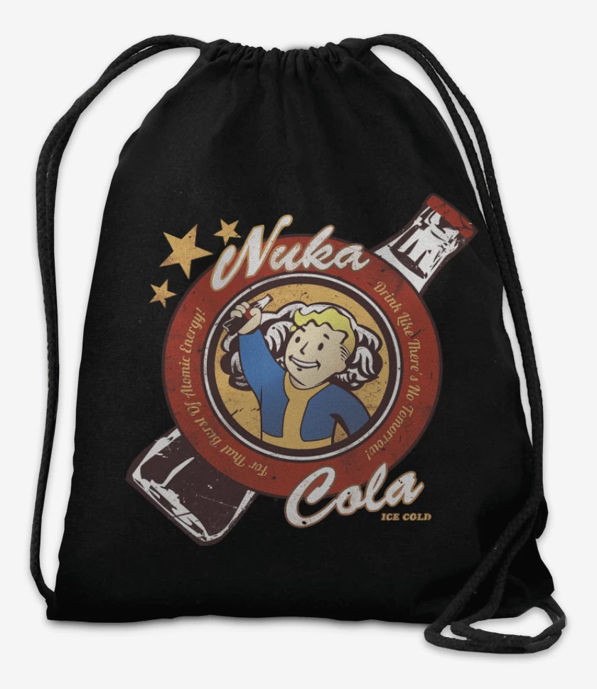 Mochila Negro de Fall out Nuka Cola