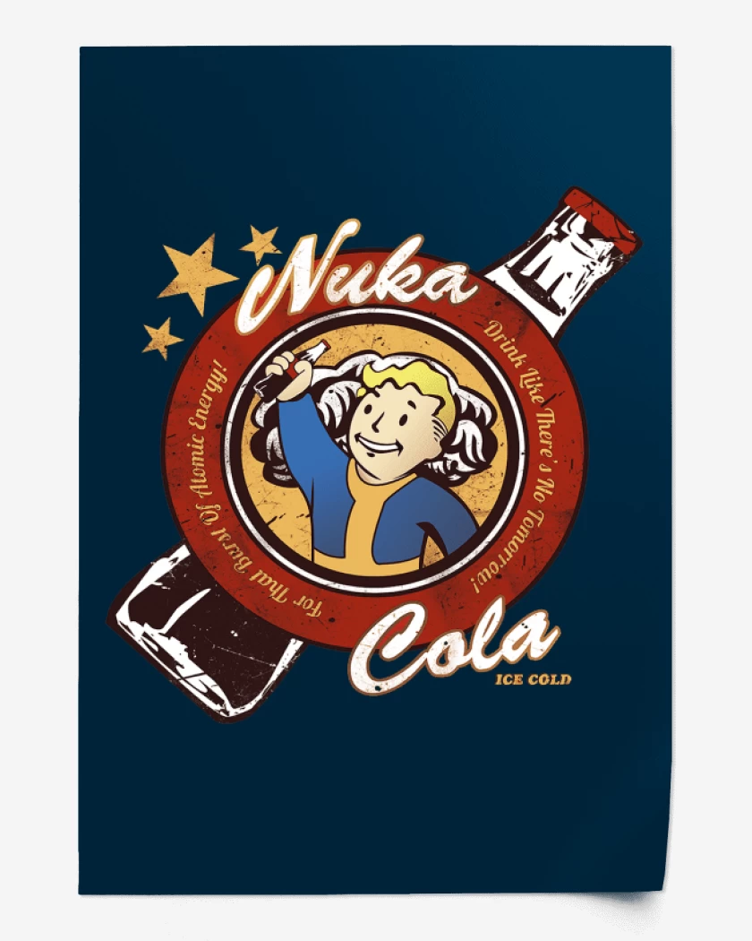 Print Fall out Nuka Cola