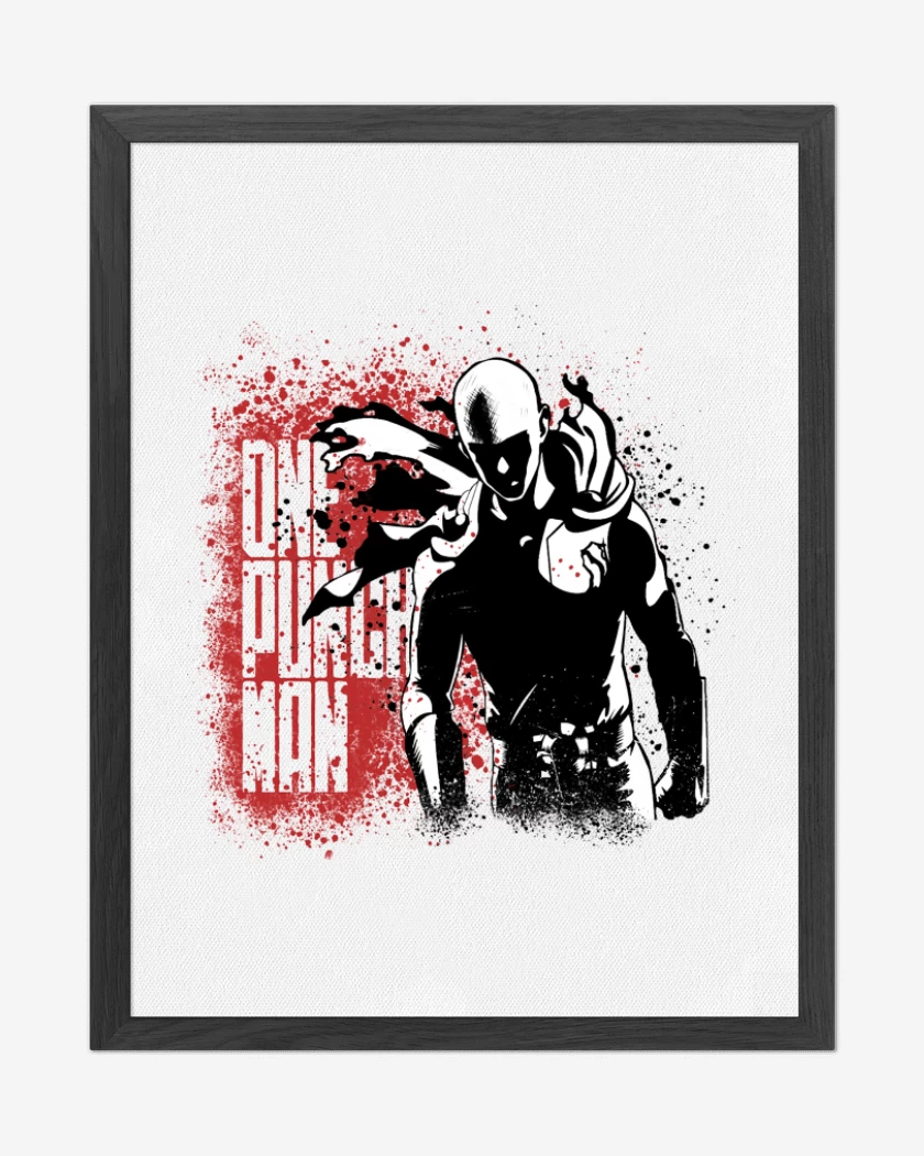 Cuadro decorativo Blanco de Saitama