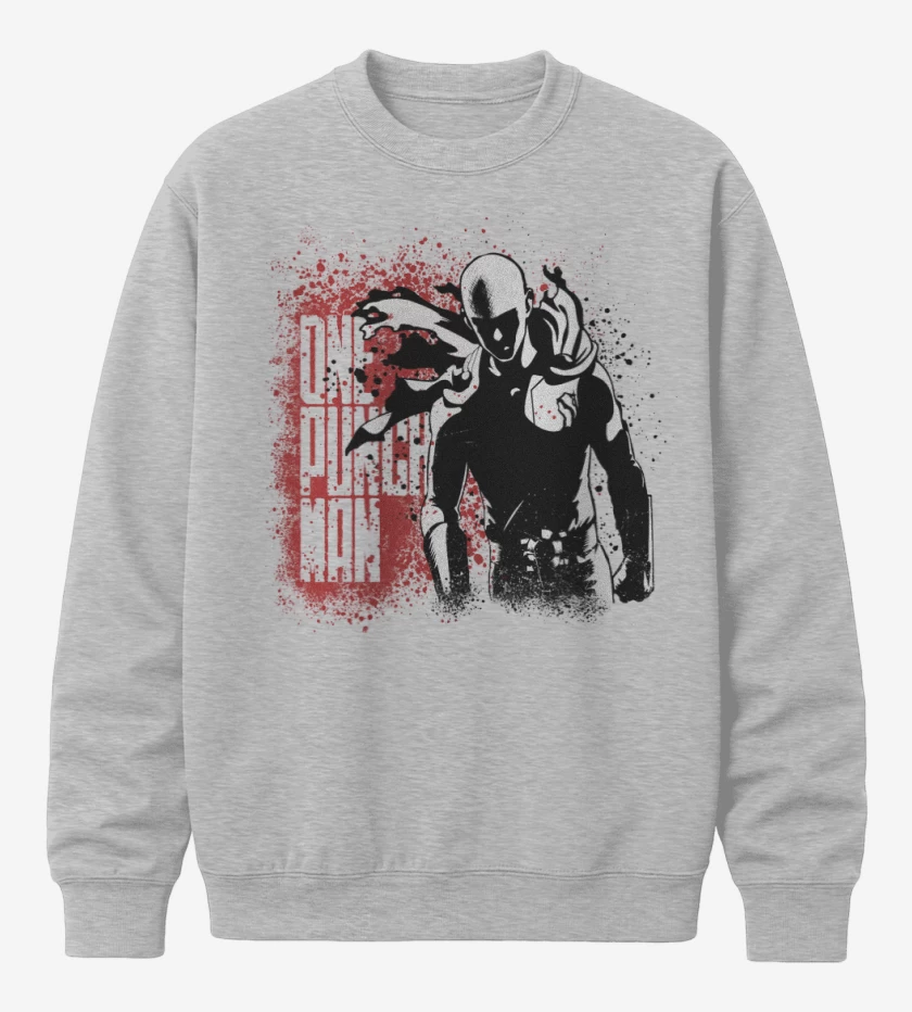 Poleron polo Gris Melange de Saitama