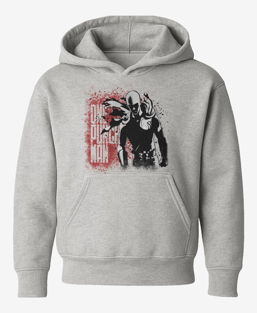 Poleron de niño Gris Melange de Saitama