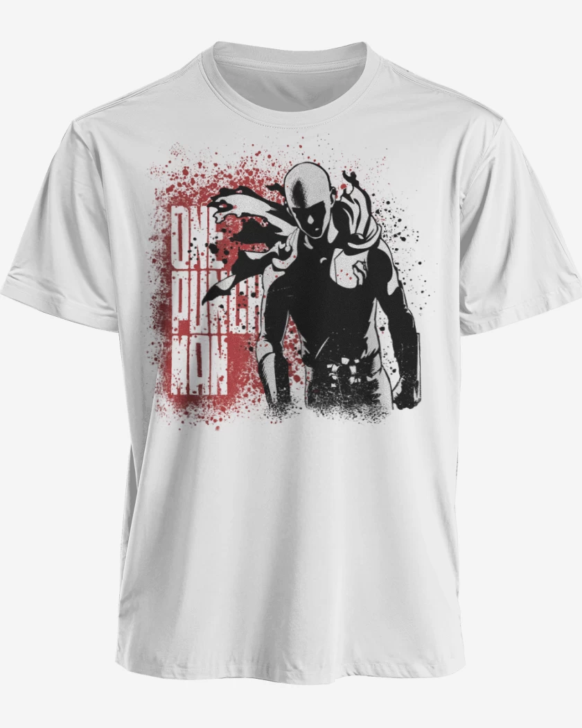 Polera premium Blanco de Saitama