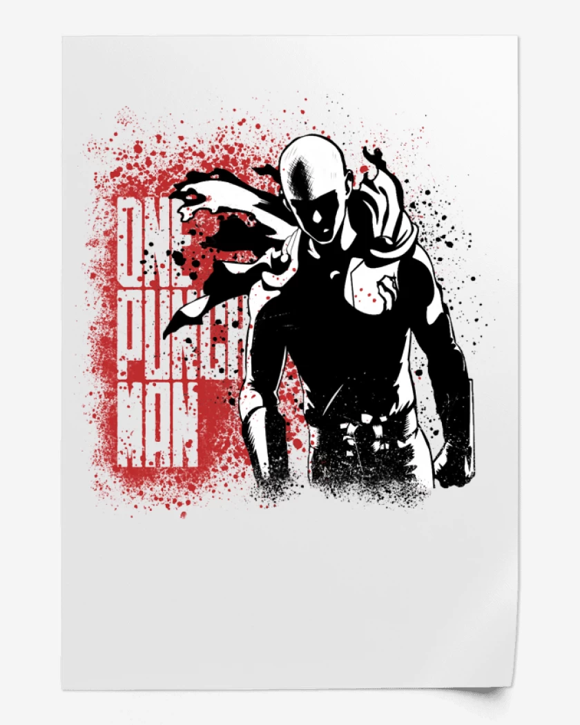 Print Blanco de Saitama