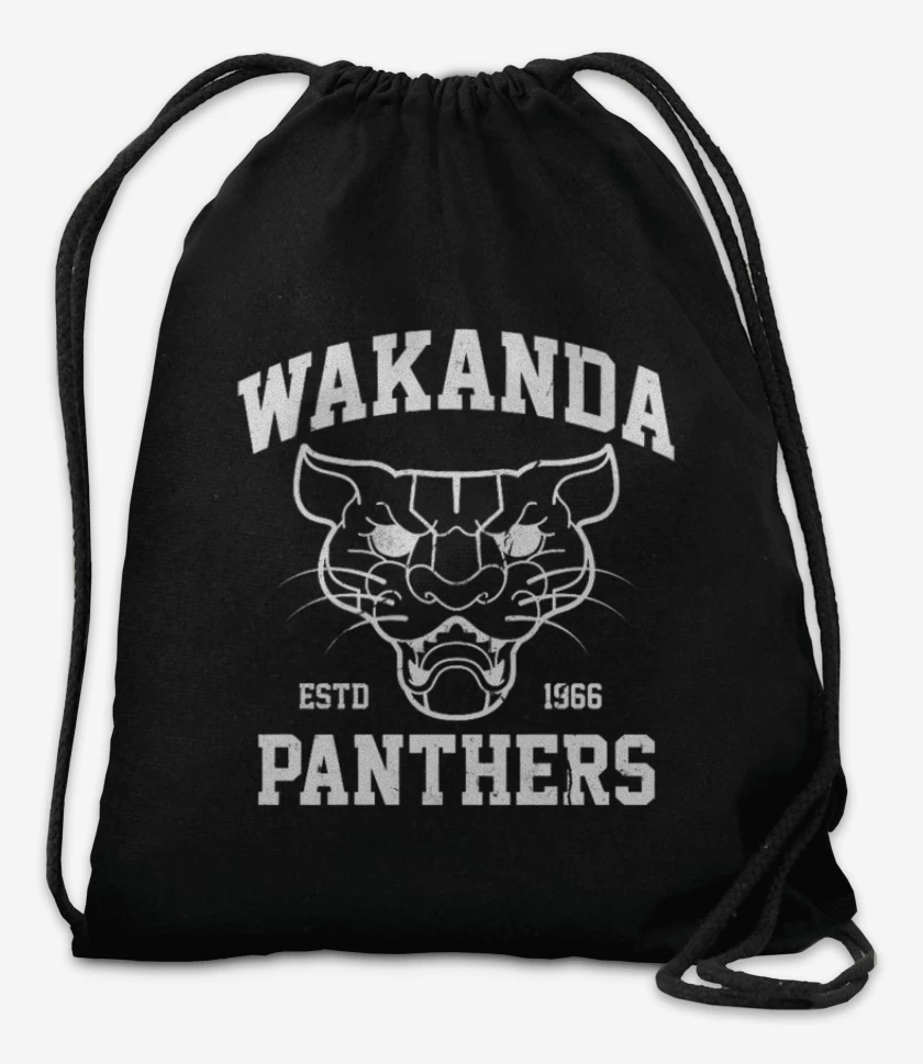 Mochila Negro de wakanda Team