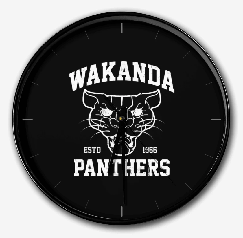 Reloj Negro de wakanda Team