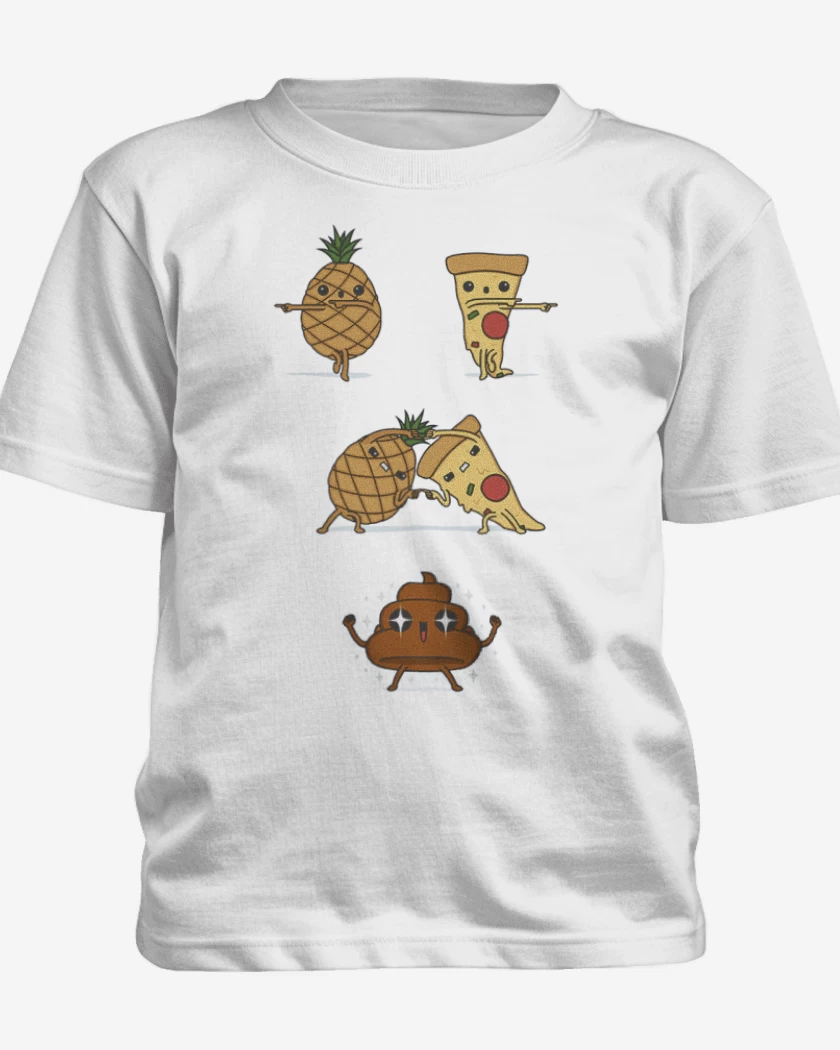 Polera de niño Blanco de Fusion!