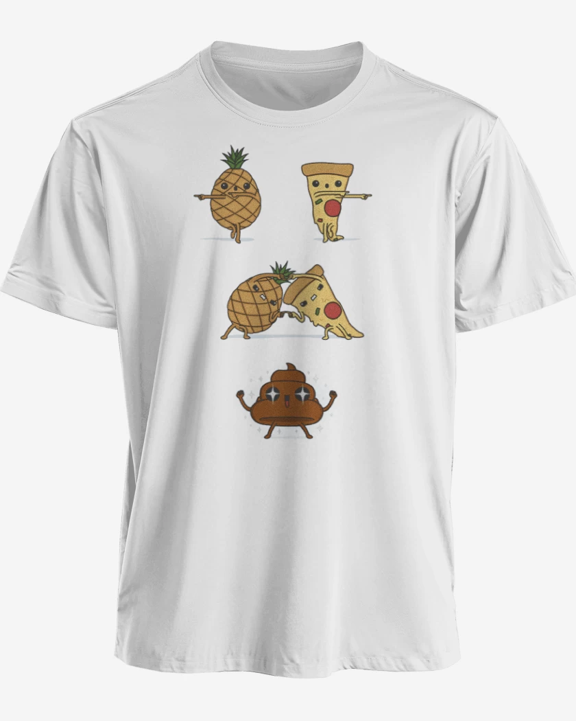 Polera premium Blanco de Fusion!